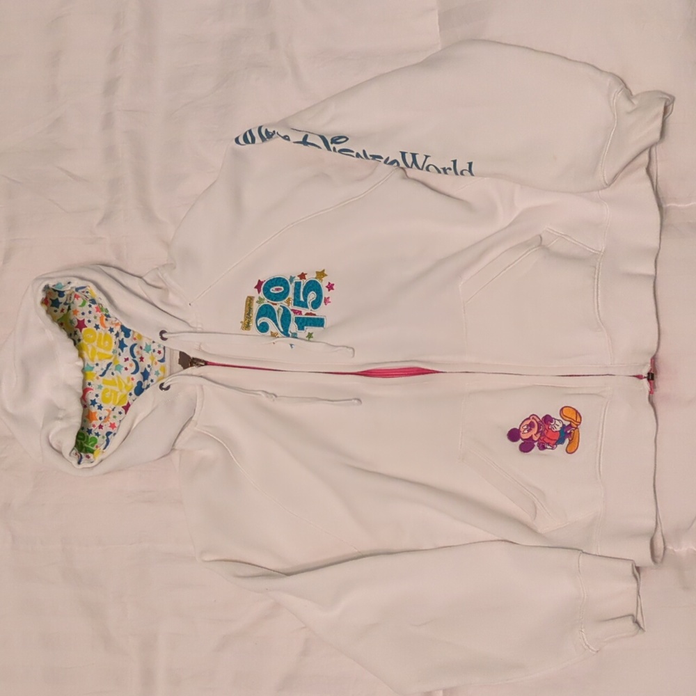 Walt Disney world 2015 zip up hoodie